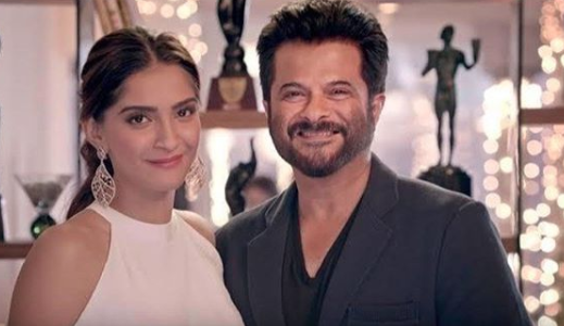 Sonam Kapoor Ahuja and Anil Kapoor